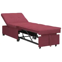 VidaXL Sofa Bett Rot 194 x 67 x 37