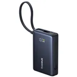 Baseus iPhone17-taugliche Digitaldisplay-Powerbank 10000mAh 45W, Interstellar Schwarz