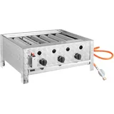 GastroHero Gas mit 3 Brennern, 11 kW, 650 x 570 x 270 mm