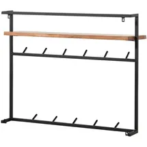 MASSIVMOEBEL24.DE Wandgarderobe Melbourne 100 x 30 x 80 cm Natur