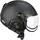 CGM 801v Ebi Vintage Stadthelm - Erwachsene skihelm, Mattschwarz, L