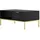 raumhirsch furniture Couchtisch Austin Schwarz Gold 60 x 45 x 100 cm