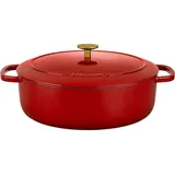 BALLARINI Bellamonte Cocotte 33 cm oval rot