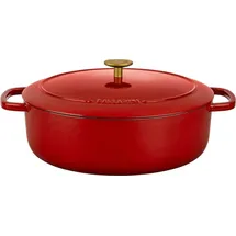 BALLARINI Bellamonte Cocotte 33 cm oval rot