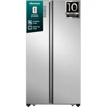 Hisense RS677N4ACC Side-by-Side (519 l, 1786 mm hoch, Edelstahl)