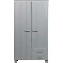 Woood Dennis Garderobenschrank 111x55x202 grau