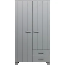 Woood Dennis Garderobenschrank 111x55x202 grau