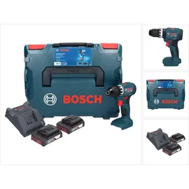 Bosch Professional GSR 18V-45  inkl. 2 x 2,0 Ah + L-Boxx