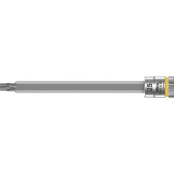 Knarreneinsatz Wera 8767 A HF Torx T25 Länge 100,0mm Antrieb 6,3mm (1/4'')