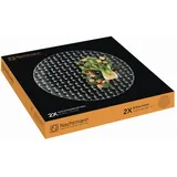 Nachtmann Bossa Nova Speiseteller 28 cm transparent/weiß 2er Set
