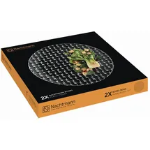 Nachtmann Bossa Nova Speiseteller 28 cm transparent/weiß 2er Set