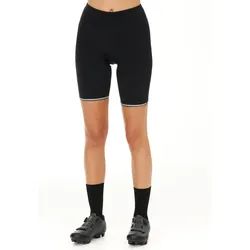 Radhose ENDURANCE "Juvel", Damen, Gr. 42, EURO-Größen, schwarz, 72% Nylon, 28% Elasthan, unifarben, sportlich, Hosen, mit Quick Dry-Technologie