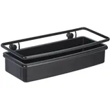Wenko Wandablage Mod. Molinella Schwarz