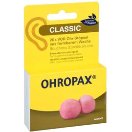 Ohropax CLASSIC WACHS VOR-Ohr Stöpsel 20 st