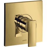 Hansgrohe Axor Citterio Einhebel-Brausemischer Unterputz mit Hebelgriff Polished Gold Optic