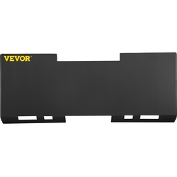 VEVOR Universal Quick Tach Kompaktlader-Montageplattenadapter 3/16" Stahllader