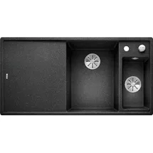 Blanco Axia III 6 S links anthrazit + Excenterbetätigung + InFino + Glasschneidbrett