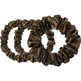 Slip Silk Back To Basics Assorted Scrunchies Set Dunkelbraun 3 Stk. (10,48 - - 1 Stk.)