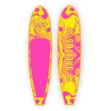 Salitos Stand-Up-Paddle-Board Pink SUP Komplettset (inkl. Tasche, Doppel-Paddel, Luftpumpe)