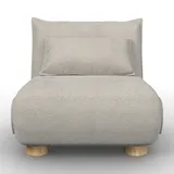 Schlafsessel Bella Beige Bouclé