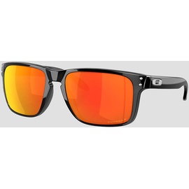 OAKLEY Holbrook XL Black Ink Sonnenbrille prizm Polarized schwarz, Gelb/Orange-Verspiegelt