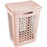 KEEEPER Wäschebox mit Deckel, 60 l, Piet, Nordic Pink