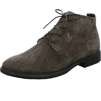 THINK! Herren CIVITA nachhaltige Leder gefütterte Stiefelette, 2000 Slate, 46 EU - 46 EU