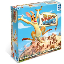 Megableu Jacky Jumper Gesellschaftsspiel für Kinder ab 4 Jahren