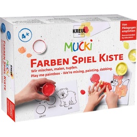 Kreul Mucki Fingerfarbe Set 5 Stück 50ml 29100