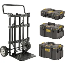 DeWalt Tough System Box 2.0 4-in-1 Set schwarz 19,30 l
