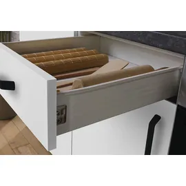 WIHO KÜCHEN Küchenzeile Simi 220 cm weiß