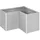 Biohort Belvedere Midi L100 102 x 102 x 61 cm silber-metallic
