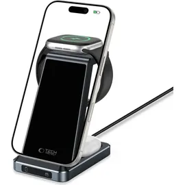 TECH-PROTECT QI15W-A26 3in1 Wireless Charger Schwarz