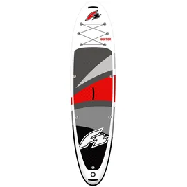 F2 SUP Board Sector 320 x 81 x 15 cm Rot/Weiß
