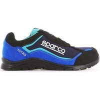 Sparco Unisex Nitro Industrial Shoe, Black, 48 EU