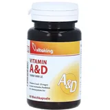 vitaking GmbH Vitamin A & D 10.000/1000 I.E. Softgels 60 St.