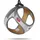 Curli Glow Hundegeschirr Reflective Grau 3XS