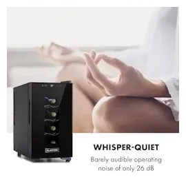 Klarstein Bellevin 8 Uno Weinkühlschrank 23 Liter 11-18°C SingleZone