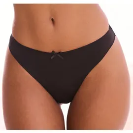PETITE FLEUR String 3 St. Schwarz/Weiß 44/46
