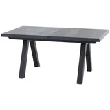 Siena Garden Tirana Rechteckig ausziehbar Grey 90 cm x 200 cm