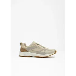 bonprix Chunky Sneaker, beige, 41, Vegan