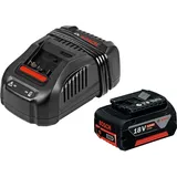 Bosch Akku-Starter-Set GBA 18 Volt / 1x 5,0 Ah + Schnellladegerät GAL 1880 CV