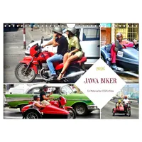 Calvendo JAWA BIKER - Ein Motorrad der CSSR in