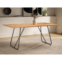 Main Möbel Kanpur 180 x 76 x 90 cm schwarz