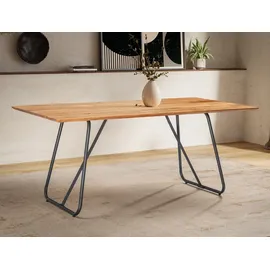 Main Möbel Kanpur 180 x 76 x 90 cm schwarz