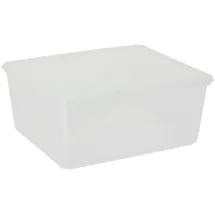 5 five simply smart Transparente Plastikbox Simply+ 17,8 l 1-tlg. transparent