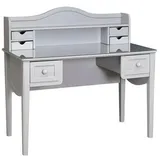 xl moebel gmbh Schreibtisch Buche / Grau