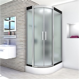 SeniorBad Duschkabine Duschtempel Fertigdusche Dusche D60-70M0L 120x80cm ohne 2K Scheiben Versiegelung