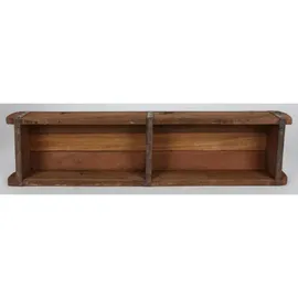 Cepewa Holzkiste Ziegelform 60 x 15 cm 1-tlg. Altholz Buche