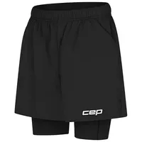 CEP Damen Core Run 2in1 Short schwarz
